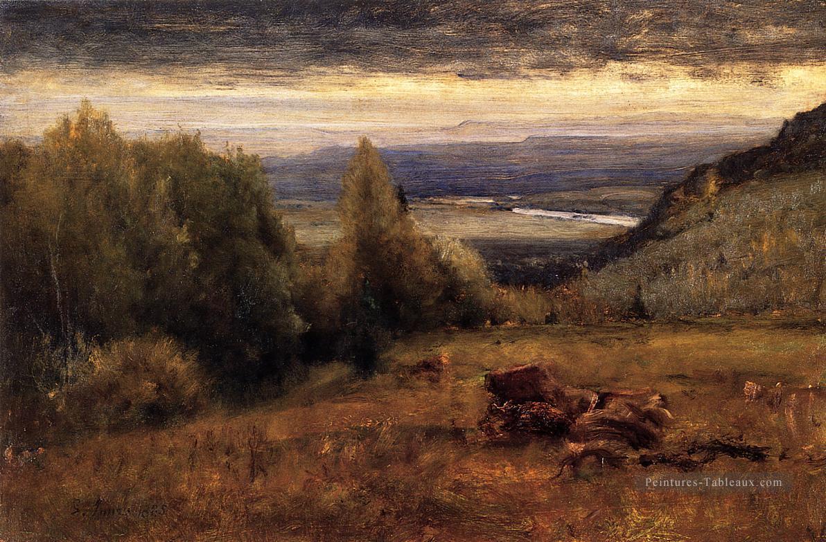 Du paysage de Sawangunk Montagnes Tonalist George Inness Peintures à l'huile